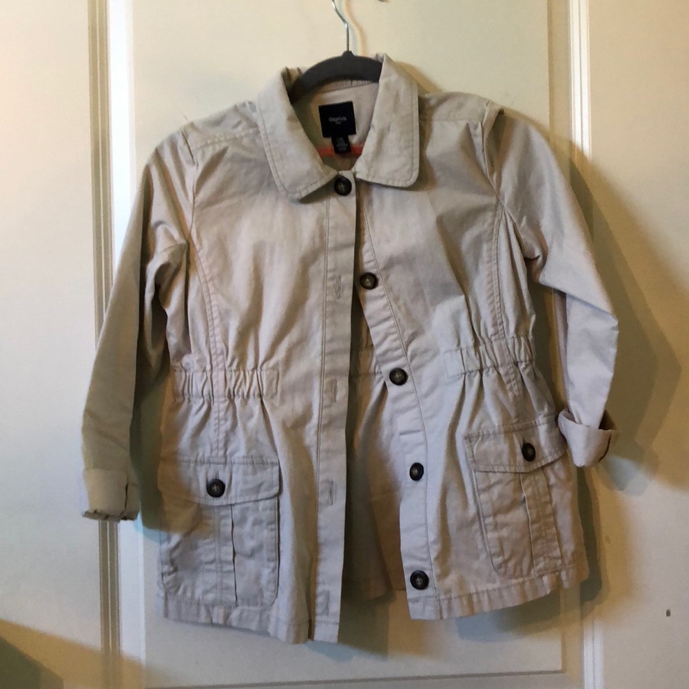 girls khaki jacket